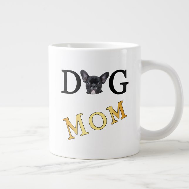Grande Tasse Chien Maman Français Propriétaires (Droite)