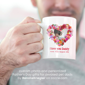 Grande Tasse Chien personnalisé, chat, photo de compagnie Fête