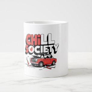 Grande Tasse Chill Society Funny Car Repair Brochure Véhicule T