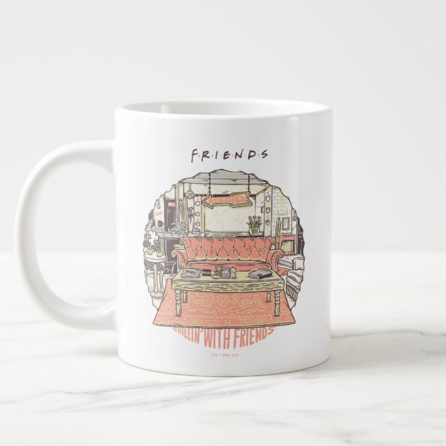 Grande Tasse Chillin' with FRIENDS™ Cartoon (Gauche)