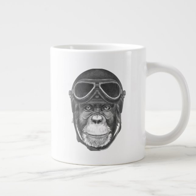 Grande Tasse Chimpanzé Vintage (Droite)