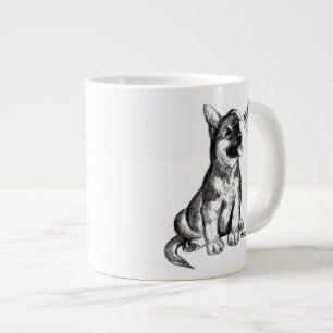 Grande Tasse Chiots et criquet