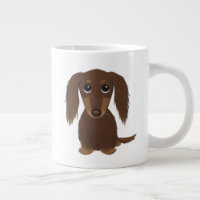 Chocolat mignon à pois longs Chien Brown Dachshund