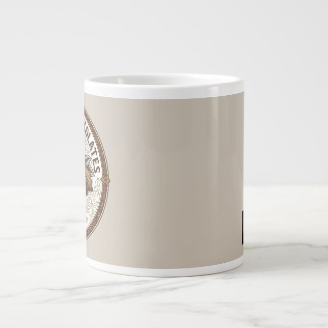 Grande Tasse Chocolats Artisanaux Cacao Vintage (Devant)