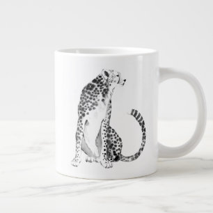 Grande Tasse Chrome Cheetah