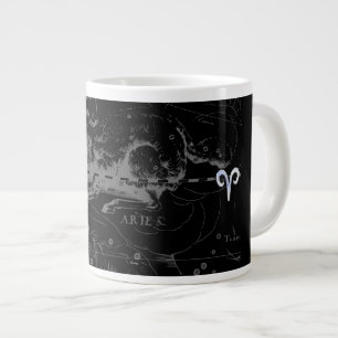 Grande Tasse Chrome comme Aries Symbole Zodiac sur Hevelius 169