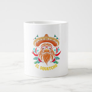 Grande Tasse Cinco de Mayo EL SQUATCHO Funny Bigfoot Fiesta