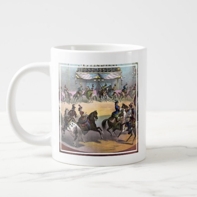 Grande Tasse Cirque Grand Finale, Cirque 1872. (Gauche)
