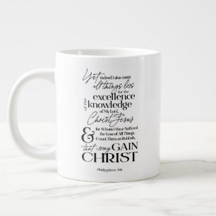 Grande Tasse Citation de la Bible chrétienne