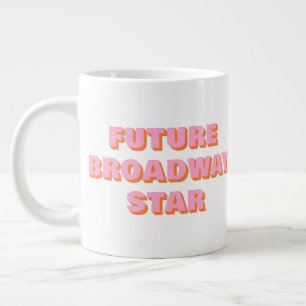 Grande Tasse Citation de l'acteur inspirant de Broadway Star