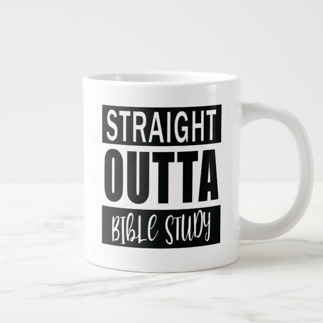 Grande Tasse Citation de l'étude biblique de Christian Funny (Droite)