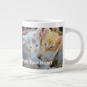 Grande Tasse Citation de photo de chatons