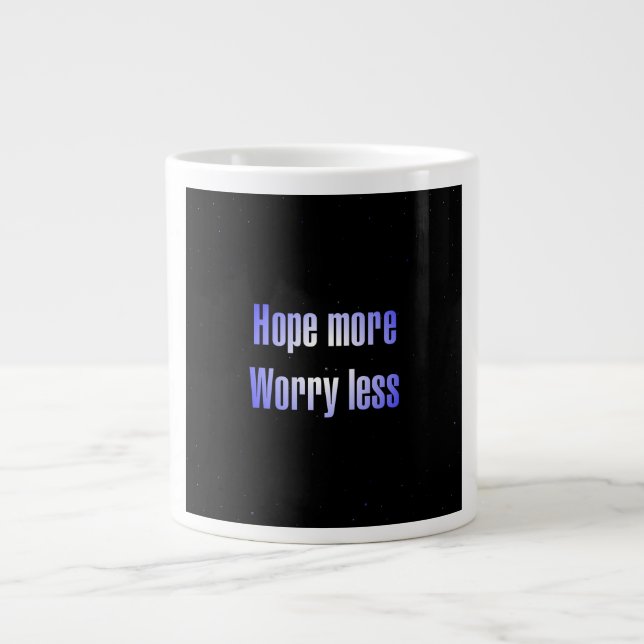 Grande Tasse Citation d'encouragement # 101 (Devant)
