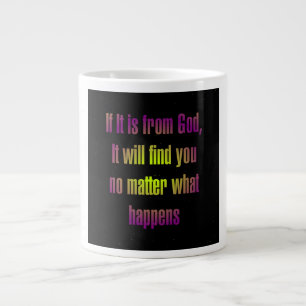 Grande Tasse Citation d'encouragement # 103