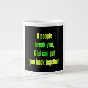 Grande Tasse Citation d'encouragement # 104