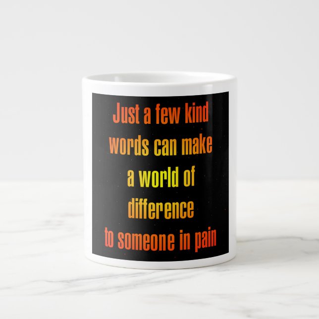 Grande Tasse Citation d'encouragement # 108 (Devant)