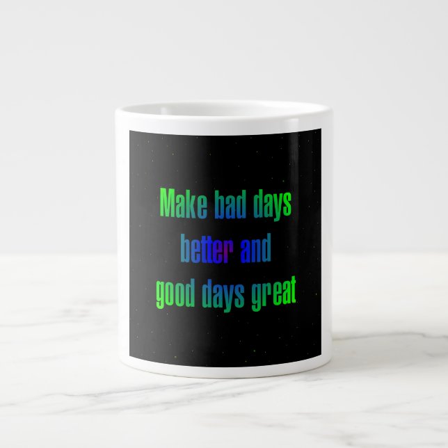 Grande Tasse Citation d'encouragement # 118 (Devant)