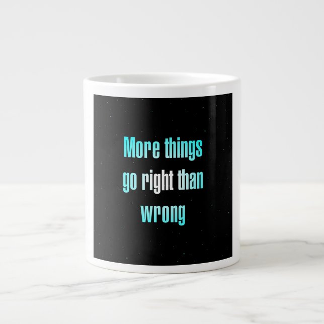 Grande Tasse Citation d'encouragement # 120 (Devant)