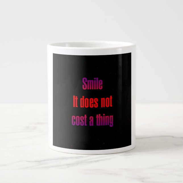 Grande Tasse Citation d'encouragement # 131 (Devant)