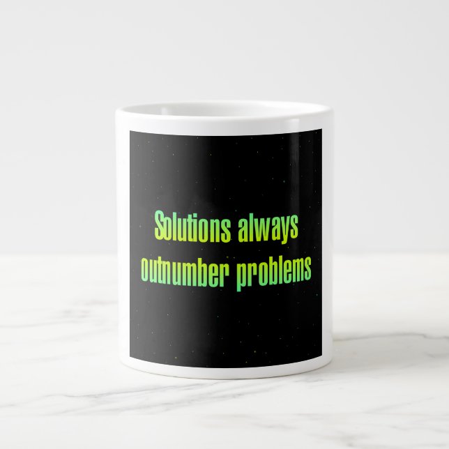 Grande Tasse Citation d'encouragement # 133 (Devant)