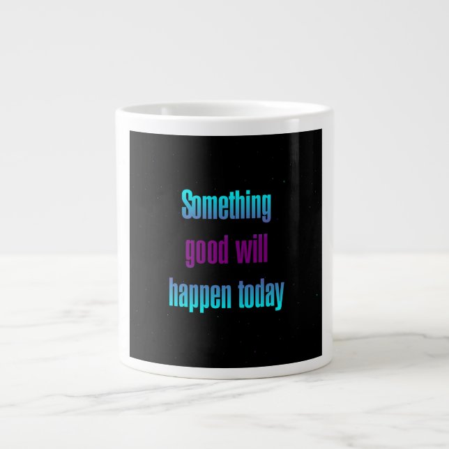 Grande Tasse Citation d'encouragement # 136 (Devant)