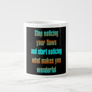 Grande Tasse Citation d'encouragement # 142