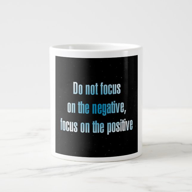 Grande Tasse Citation d'encouragement # 15 (Devant)