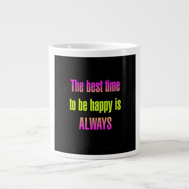 Grande Tasse Citation d'encouragement # 152 (Devant)