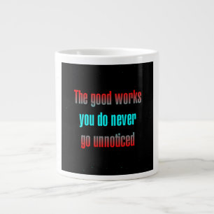 Grande Tasse Citation d'encouragement # 154