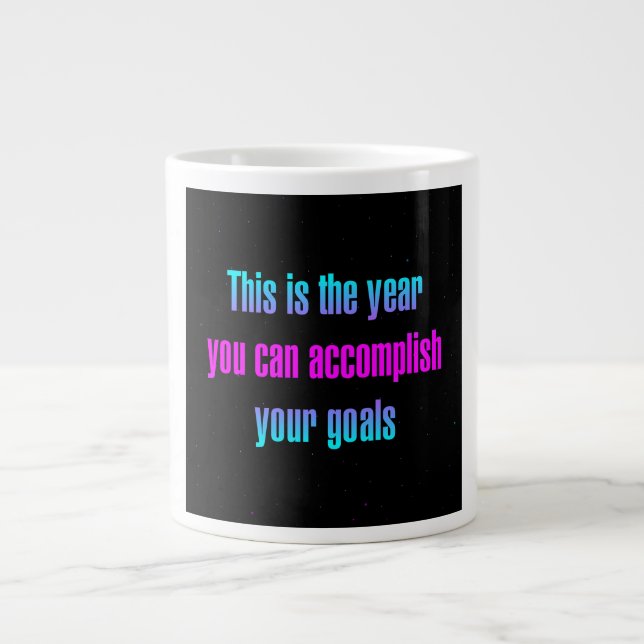 Grande Tasse Citation d'encouragement # 160 (Devant)