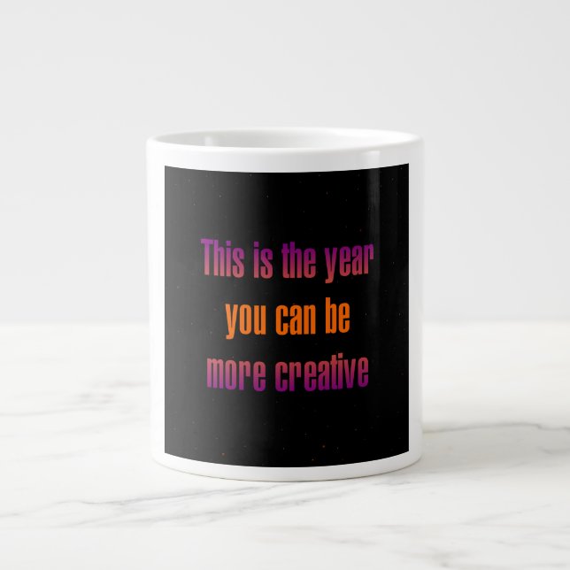 Grande Tasse Citation d'encouragement # 162 (Devant)