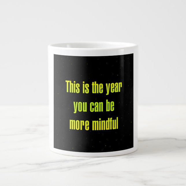 Grande Tasse Citation d'encouragement # 163 (Devant)