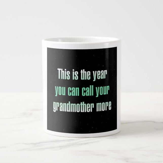 Grande Tasse Citation d'encouragement # 168-GM (Devant)