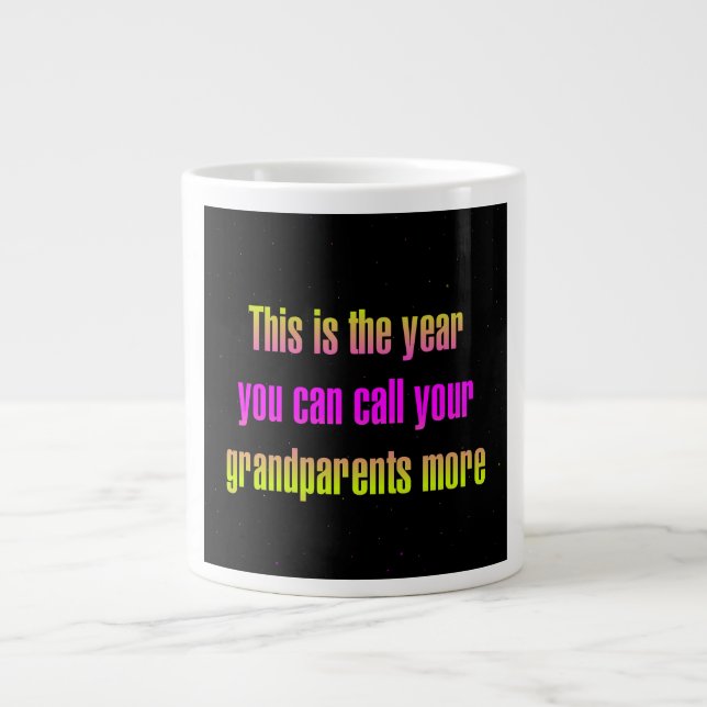 Grande Tasse Citation d'encouragement # 168-GP (Devant)