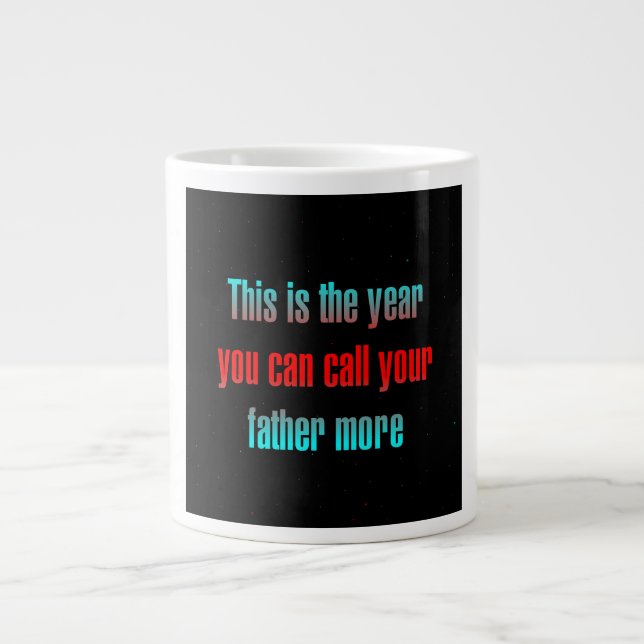 Grande Tasse Citation d'encouragement # 169-F (Devant)