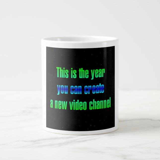 Grande Tasse Citation d'encouragement # 175 (Devant)