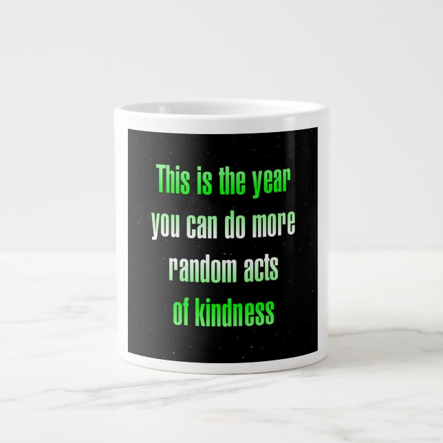 Grande Tasse Citation d'encouragement # 178 (Devant)