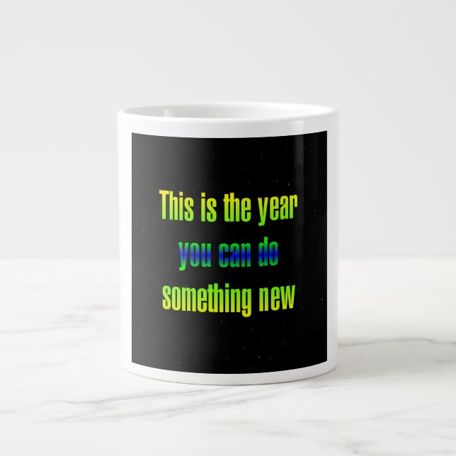 Grande Tasse Citation d'encouragement # 179 (Devant)
