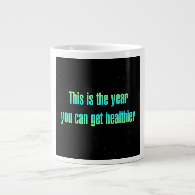 Grande Tasse Citation d'encouragement # 186 (Devant)