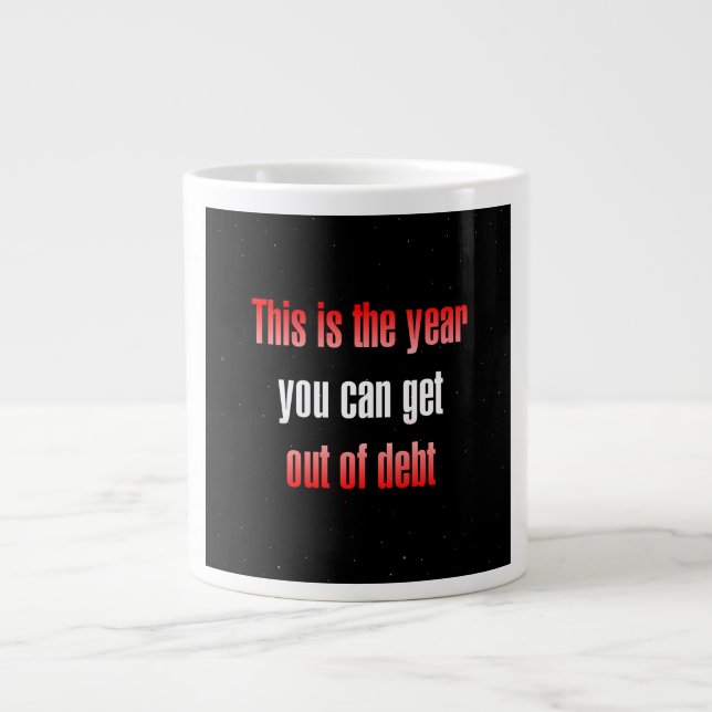 Grande Tasse Citation d'encouragement # 188 (Devant)