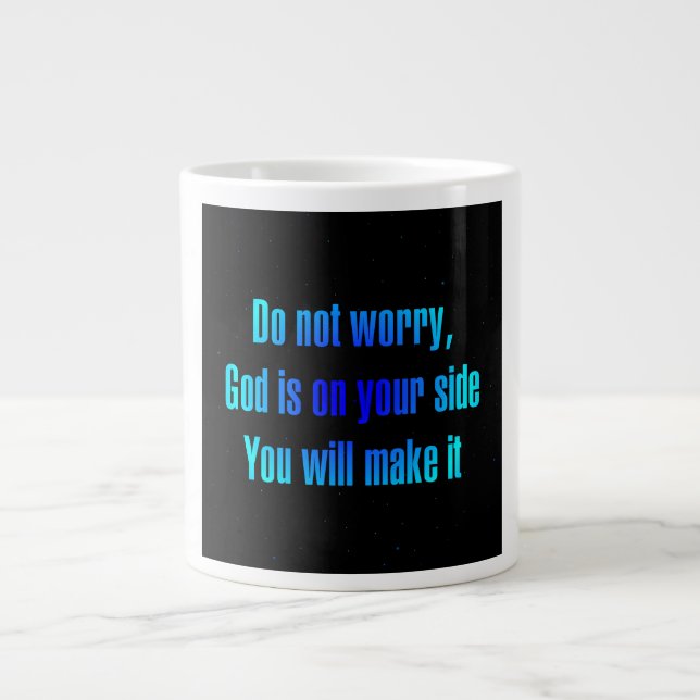 Grande Tasse Citation d'encouragement # 19 (Devant)