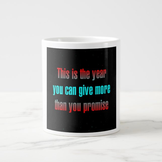 Grande Tasse Citation d'encouragement # 191 (Devant)
