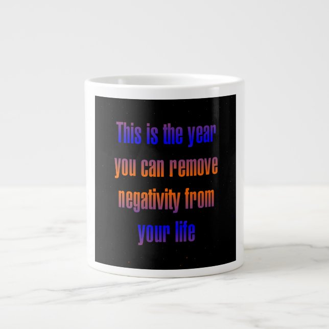 Grande Tasse Citation d'encouragement # 215 (Devant)