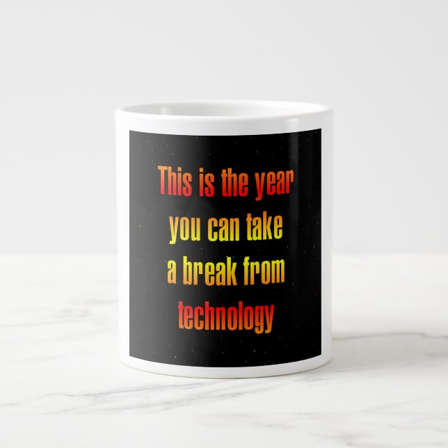 Grande Tasse Citation d'encouragement # 233 (Devant)