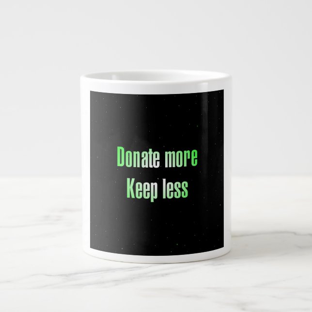 Grande Tasse Citation d'encouragement # 24 (Devant)