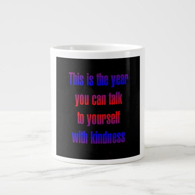 Grande Tasse Citation d'encouragement # 240 (Devant)