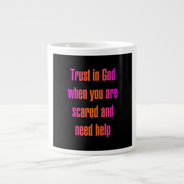 Grande Tasse Citation d'encouragement # 249 (Devant)