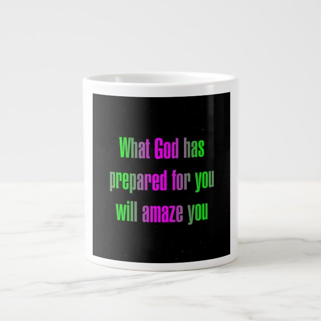 Grande Tasse Citation d'encouragement # 252 (Devant)