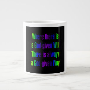 Grande Tasse Citation d'encouragement # 257