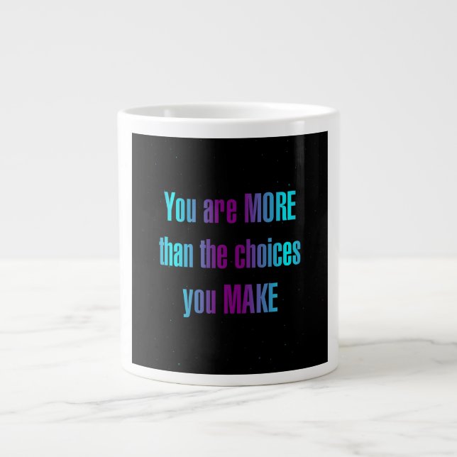 Grande Tasse Citation d'encouragement # 265 (Devant)